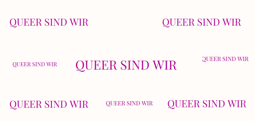 Videokampagne: QUEER SIND WIR